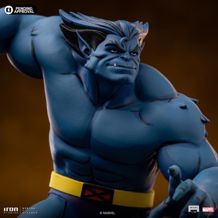 Iron Studio X Men '97 Battle Diorama Series Beast 1/10 Art Scale Statue