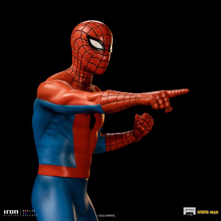 Iron Studio Spiderman 60s Animated Series - Marvel - Iron Studios 1/10 Scale Statue