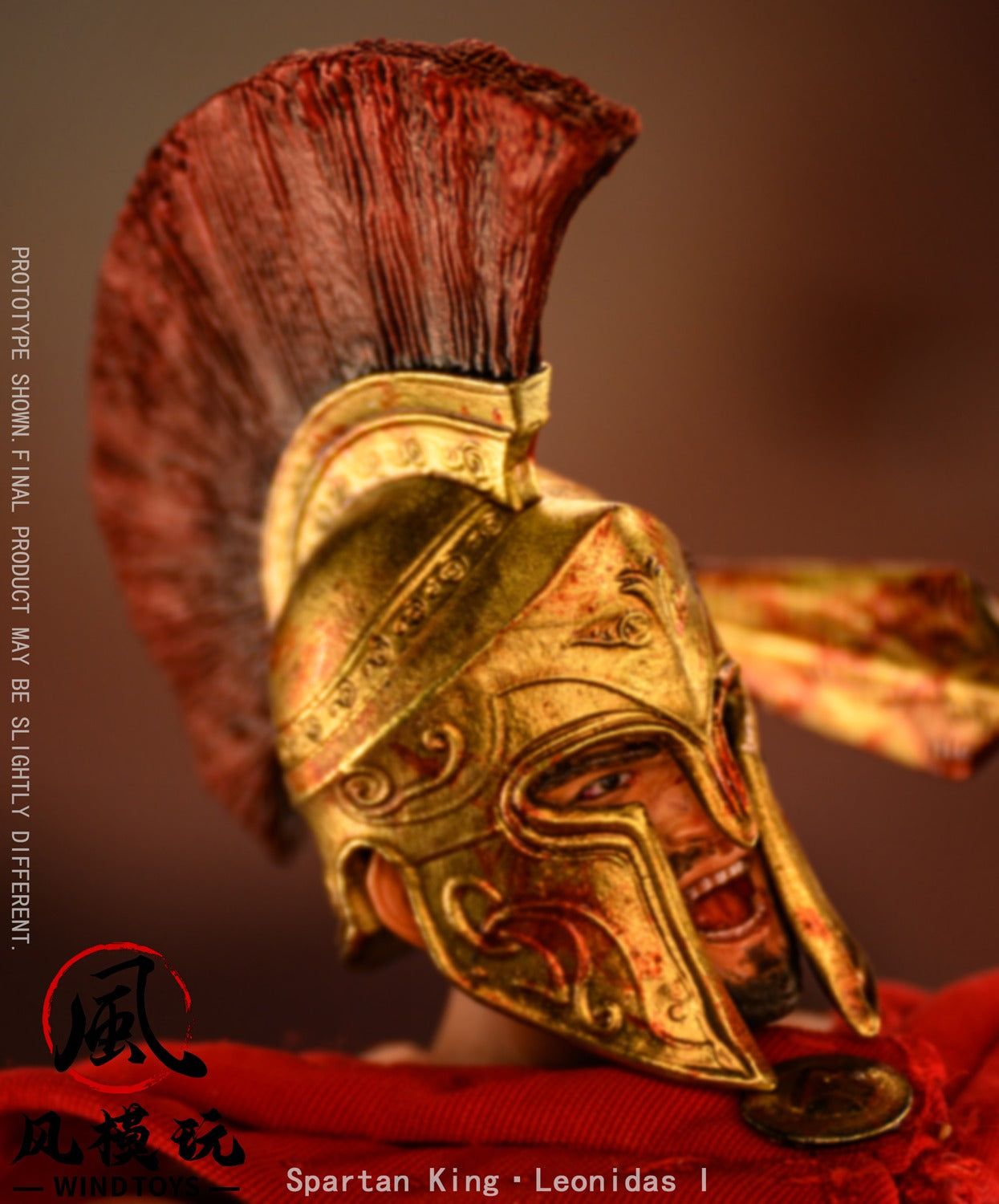 Wind Toys FMW004B 1/12 Eternal Warlords Series Spartan King Leonidas I (Bloodstained Edition)
