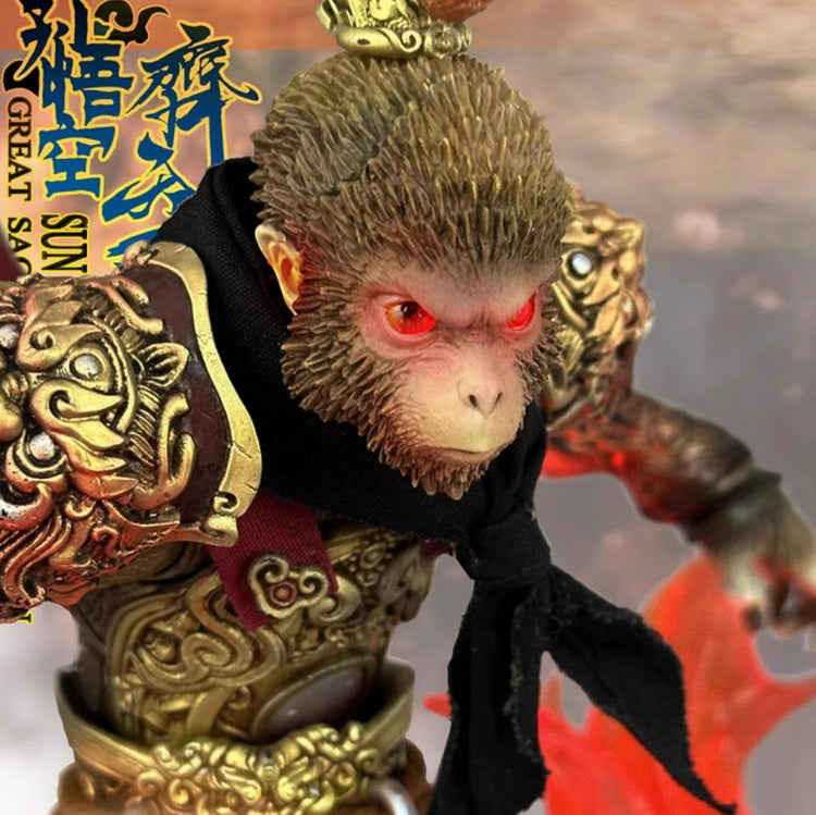 Fury Toys 狂怒工作室 1/12 山海魔神录 孙悟空 战损版 Monkey King Battle Damaged Version