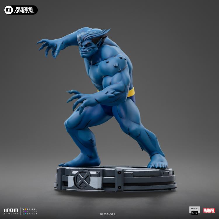 Iron Studio X Men '97 Battle Diorama Series Beast 1/10 Art Scale Statue
