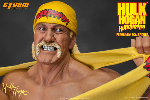 Storm Collectibles Hulk Hogan 1/4 Premium Figure Hulkamania