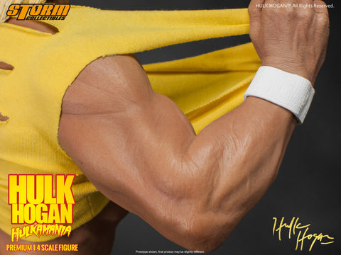 Storm Collectibles Hulk Hogan 1/4 Premium Figure Hulkamania