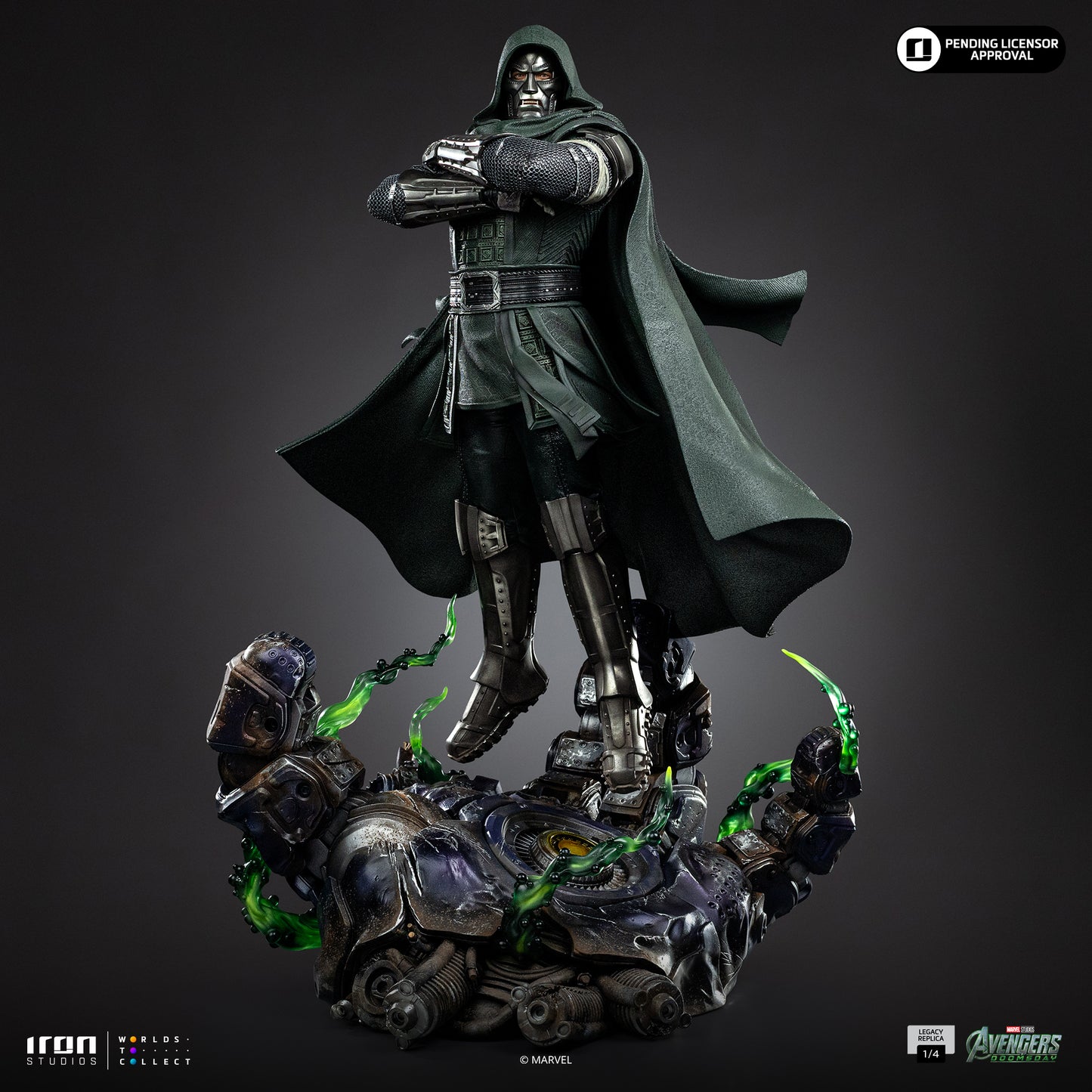 PRE ORDER - Iron Studio Doctor Doom - Avengers: Doomsday - Legacy 1/4 Scale