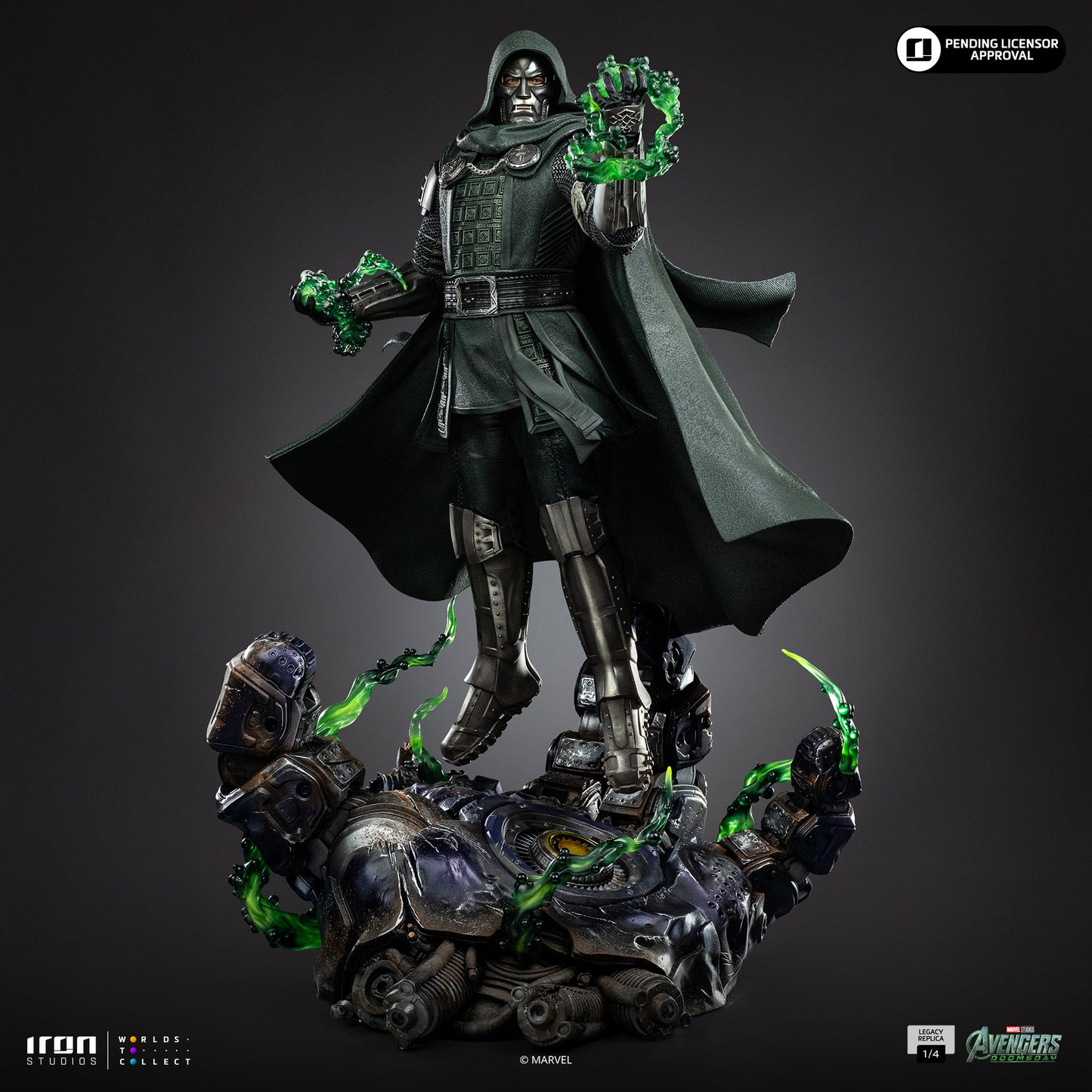 PRE ORDER - Iron Studio Doctor Doom - Avengers: Doomsday - Legacy 1/4 Scale