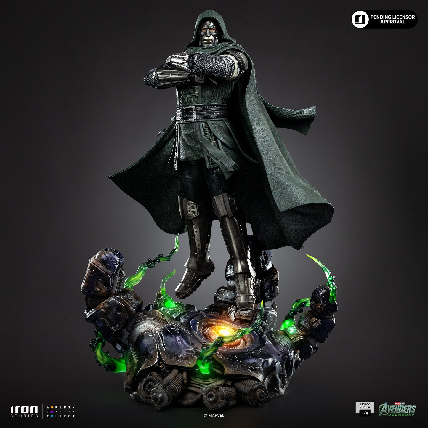 PRE ORDER - Iron Studio Doctor Doom - Avengers: Doomsday - Legacy 1/4 Scale