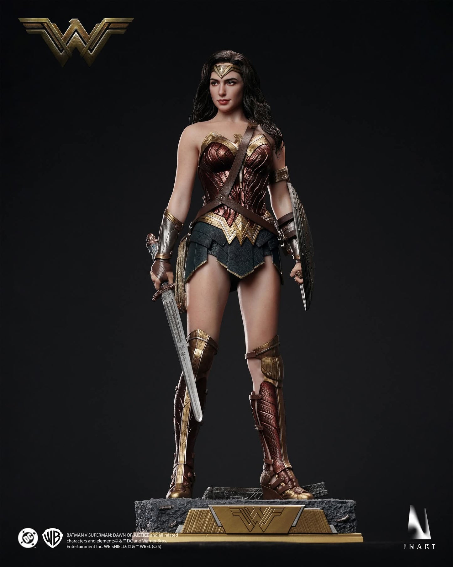 Queen Studio Inart 1/6 Scale Ag-A023 Wonder Woman Batman v Superman: Dawn of Justice