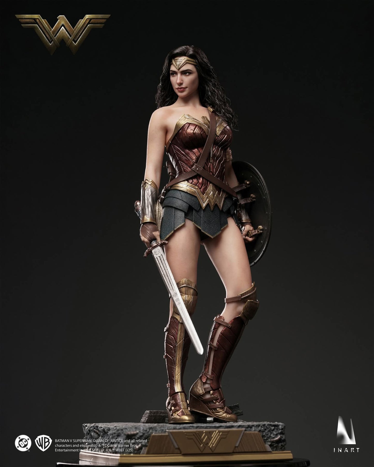 Queen Studio Inart 1/6 Scale Ag-A023 Wonder Woman Batman v Superman: Dawn of Justice