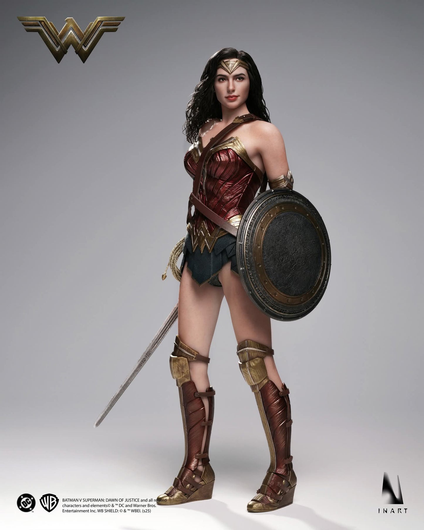 Queen Studio Inart 1/6 Scale Ag-A023 Wonder Woman Batman v Superman: Dawn of Justice
