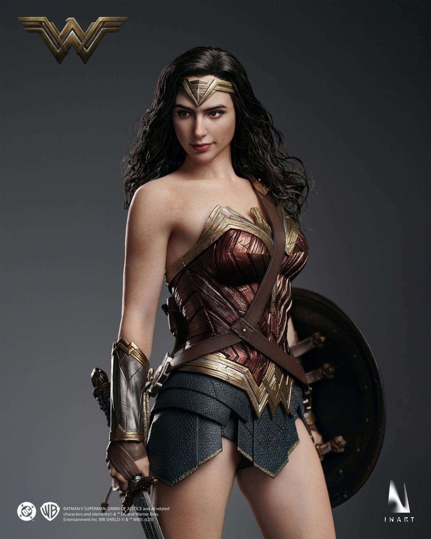 Queen Studio Inart 1/6 Scale Ag-A023 Wonder Woman Batman v Superman: Dawn of Justice