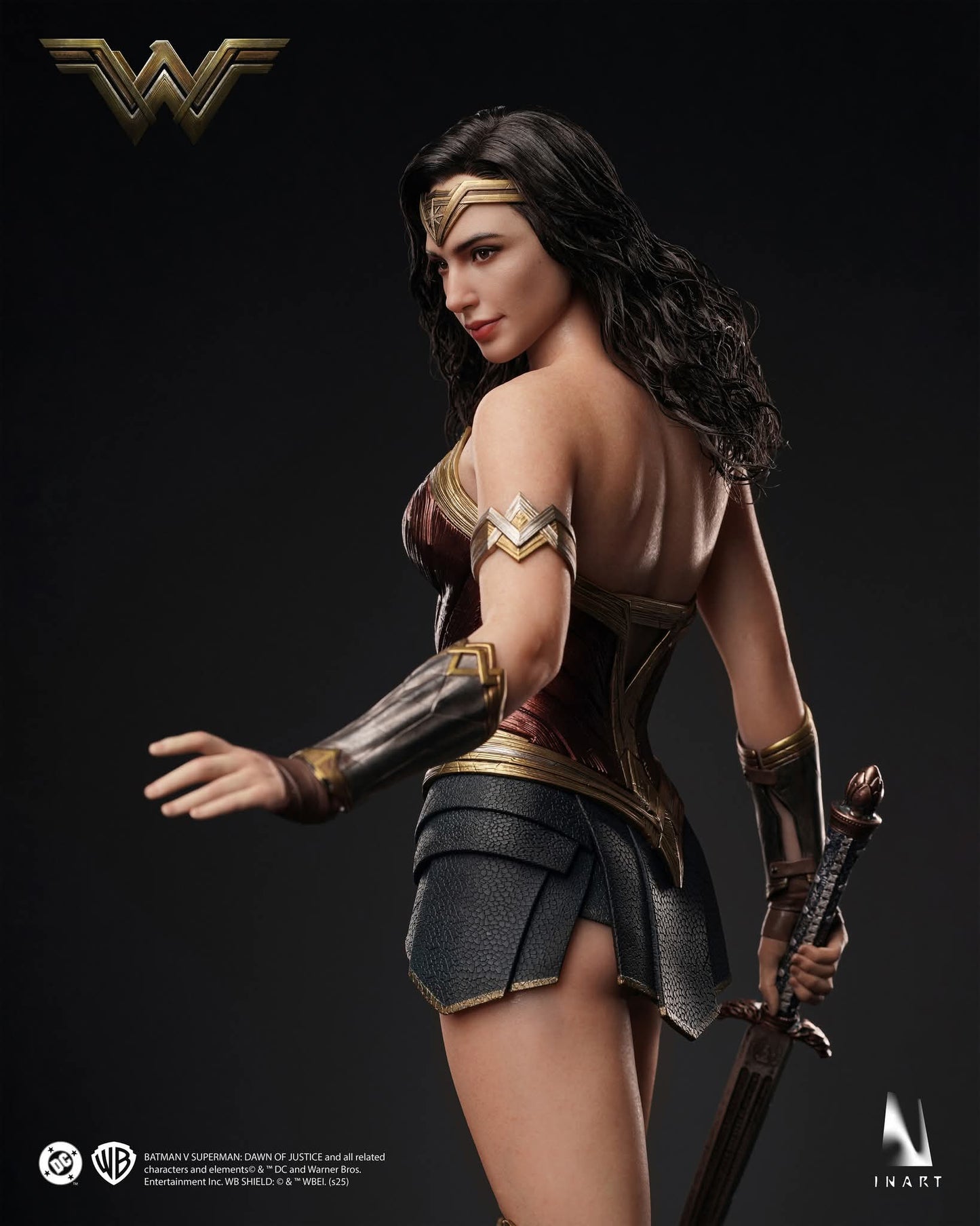 Queen Studio Inart 1/6 Scale Ag-A023 Wonder Woman Batman v Superman: Dawn of Justice