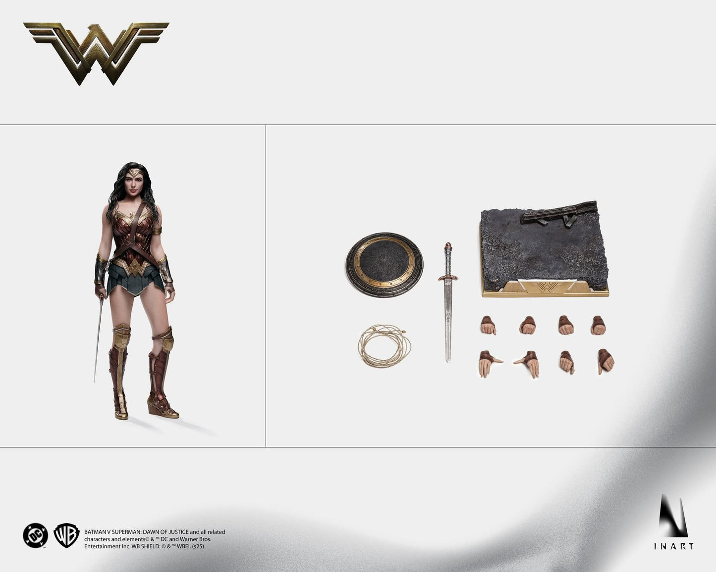 Queen Studio Inart 1/6 Scale Ag-A023 Wonder Woman Batman v Superman: Dawn of Justice