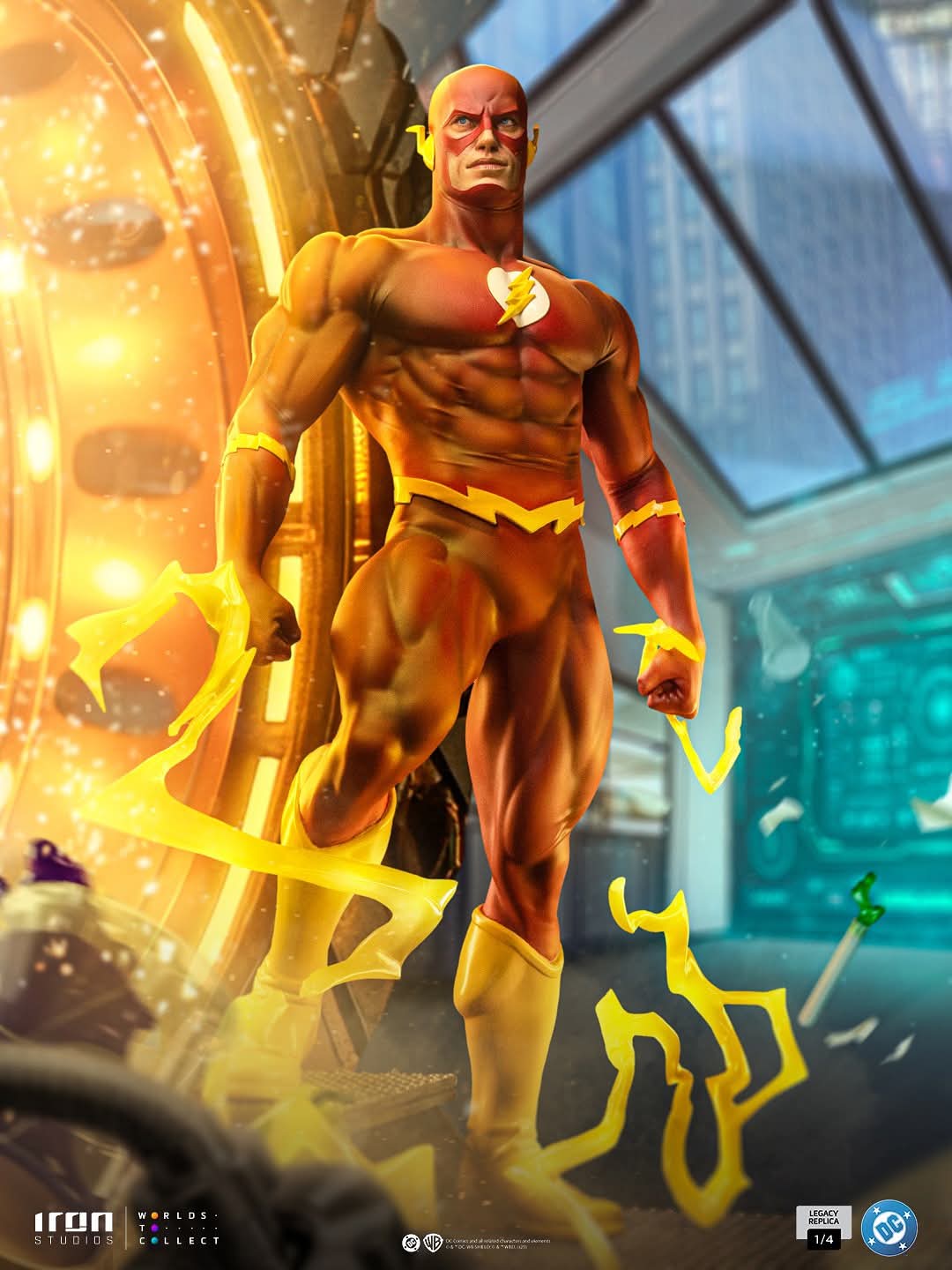 Iron Studios The Flash - DC Comics Series #9 - Legacy 1/4 Scale Statue