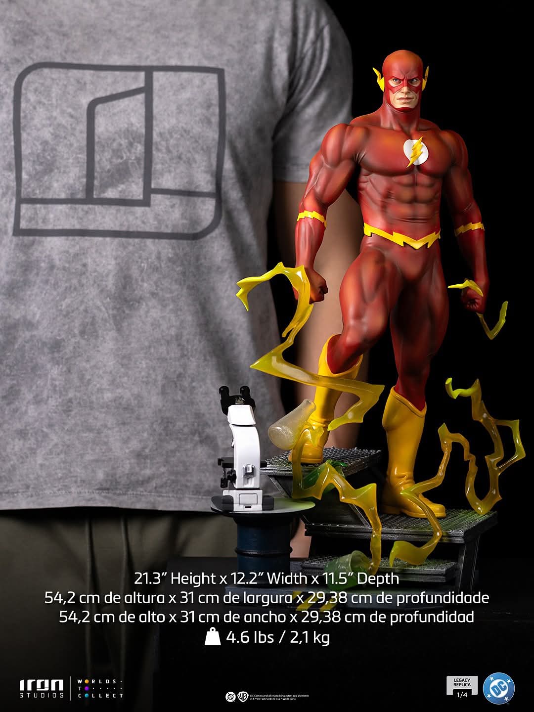 Iron Studios The Flash - DC Comics Series #9 - Legacy 1/4 Scale Statue