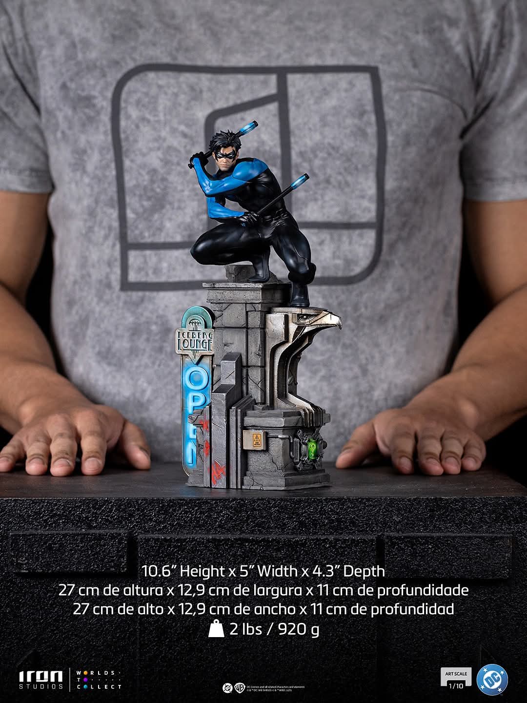 Iron Studio Nightwing - DC Comics Series #9 - Art Scale 1/10 Statue