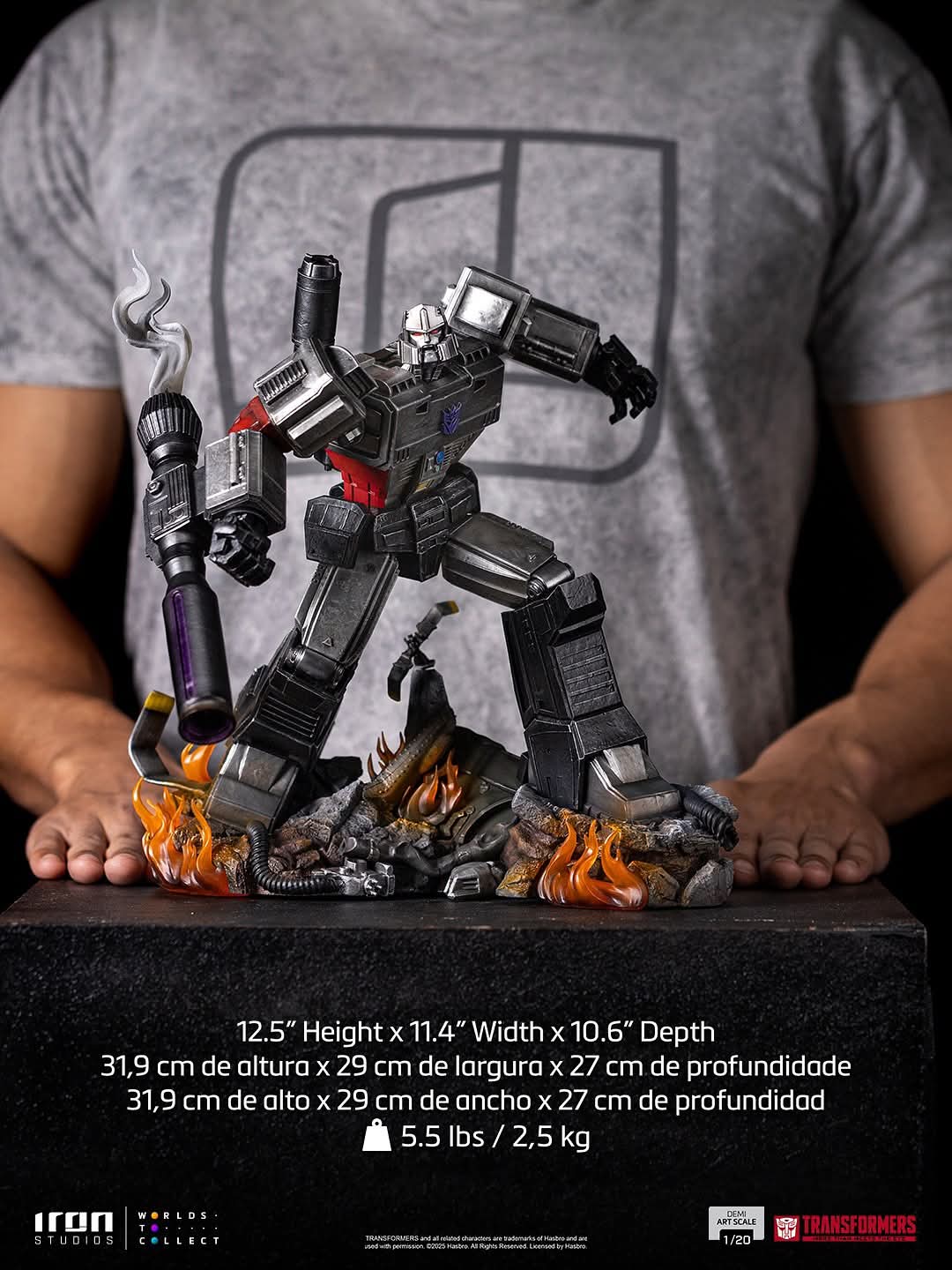 Iron Studio Megatron - Transformers - Demi Art Scale 1/20 Statue