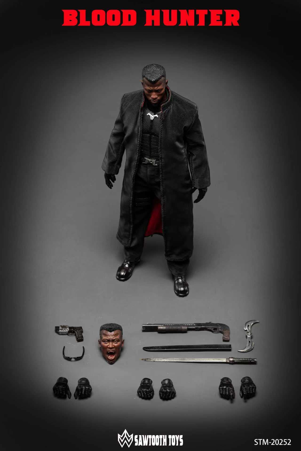 SAWTHOOTH TOYS BLADE STM-20252 1/12 Blood Hunter Double Headsculpt