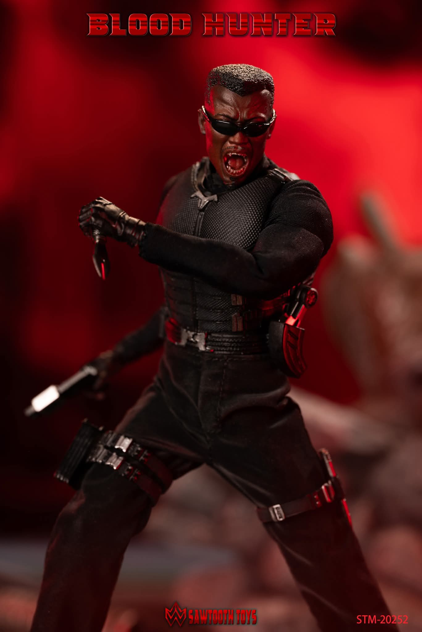 SAWTHOOTH TOYS BLADE STM-20252 1/12 Blood Hunter Double Headsculpt