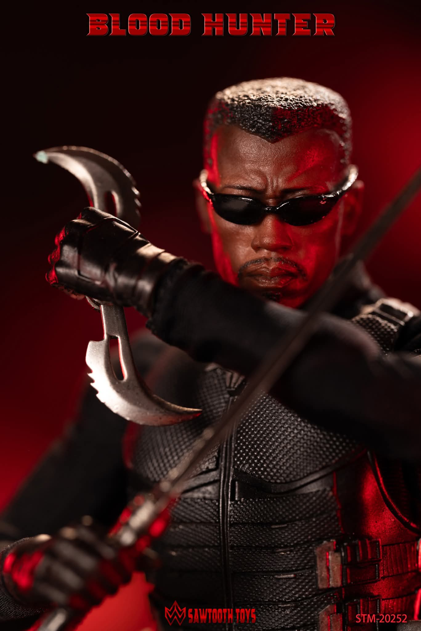 SAWTHOOTH TOYS BLADE STM-20252 1/12 Blood Hunter Double Headsculpt