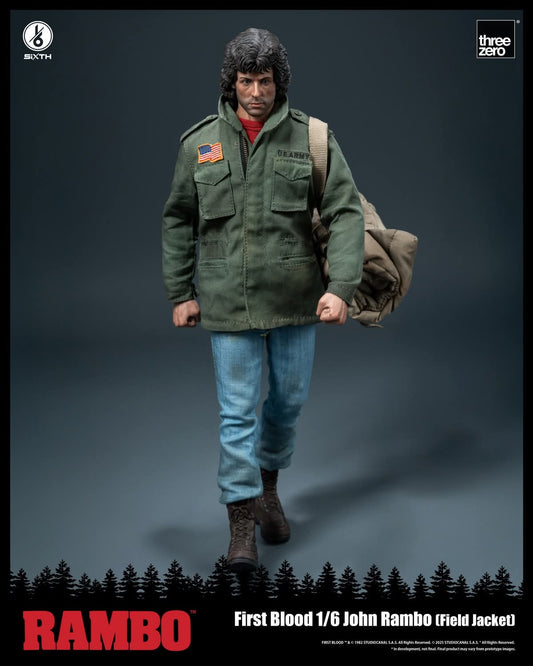 Threezero 3Z0553 1/6 Scale John Rambo (Field Jacket)