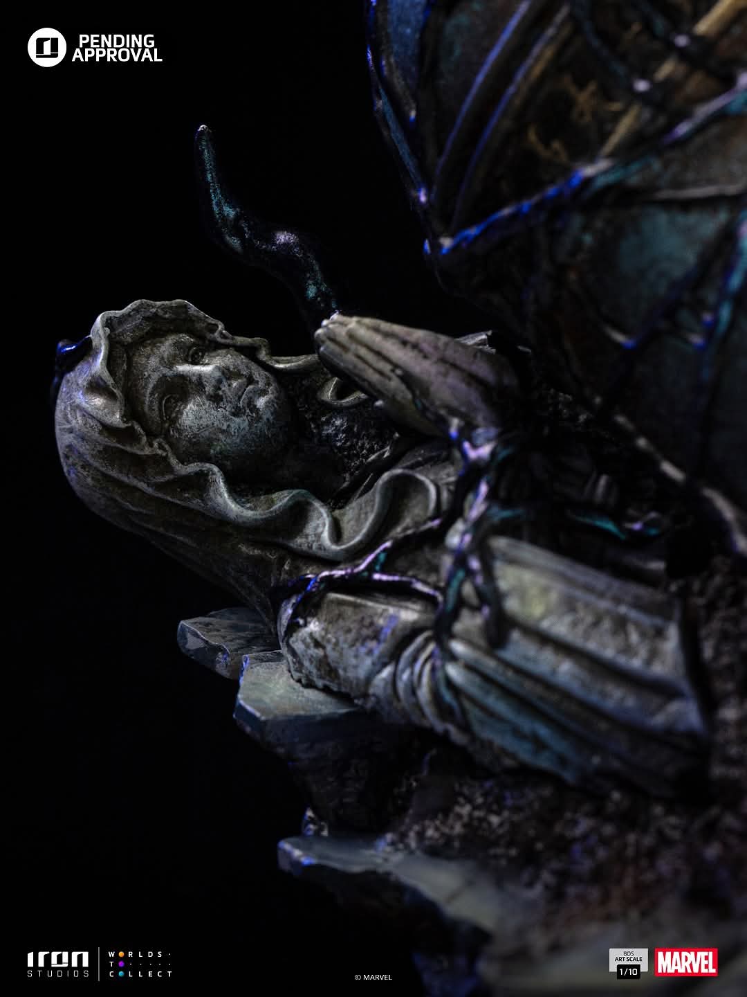 Iron Studios Spiderman Black Costume - Marvel Comics Series #7 - Art Scale 1/10