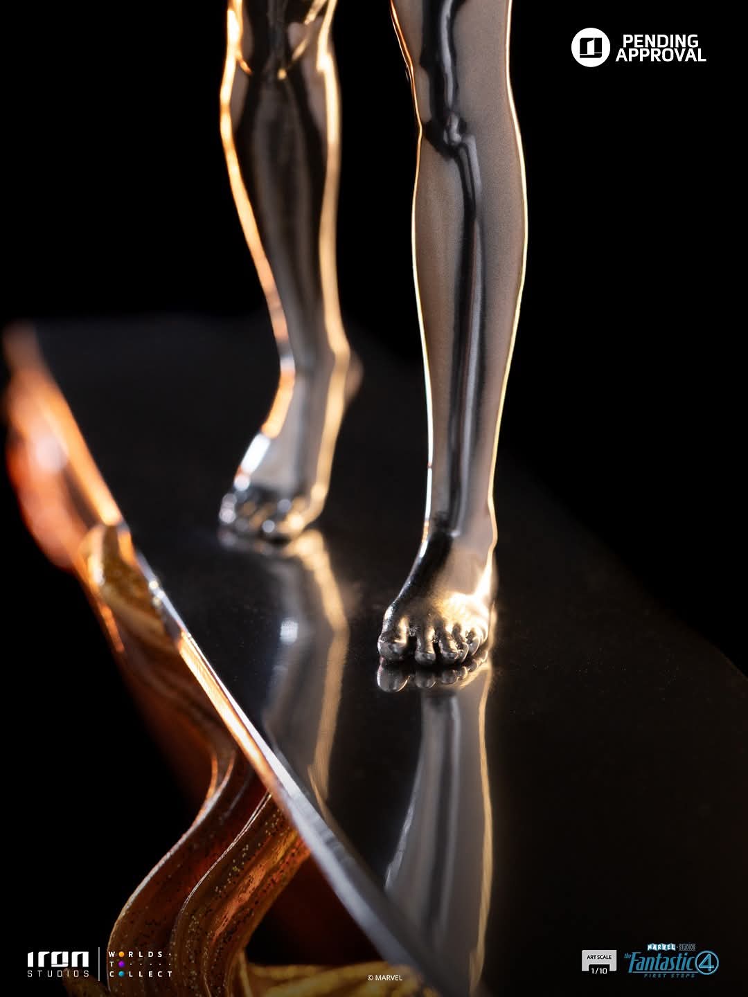 Iron Studios Silver Surfer - Fantastic Four - Art Scale 1/10