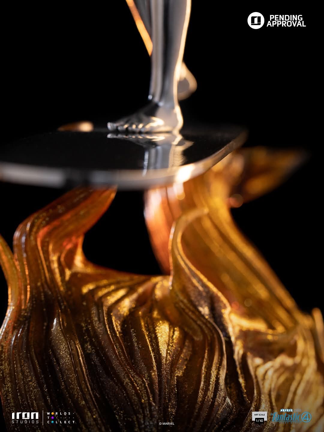 Iron Studios Silver Surfer - Fantastic Four - Art Scale 1/10