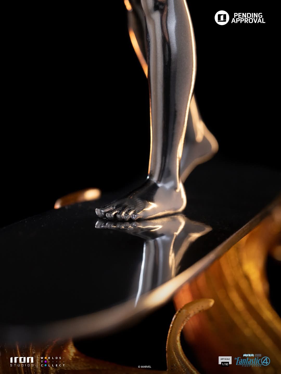 Iron Studios Silver Surfer - Fantastic Four - Art Scale 1/10