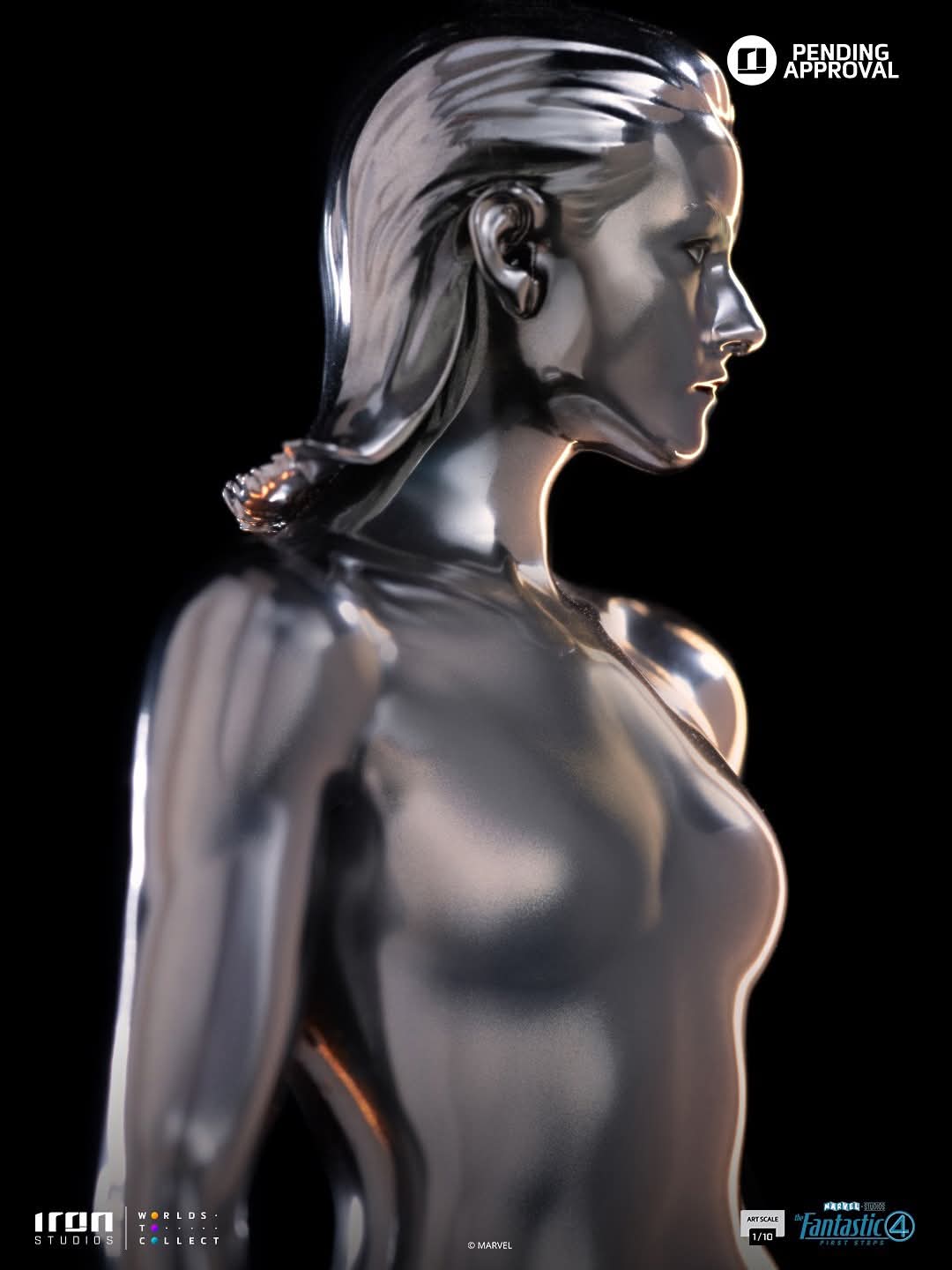 Iron Studios Silver Surfer - Fantastic Four - Art Scale 1/10