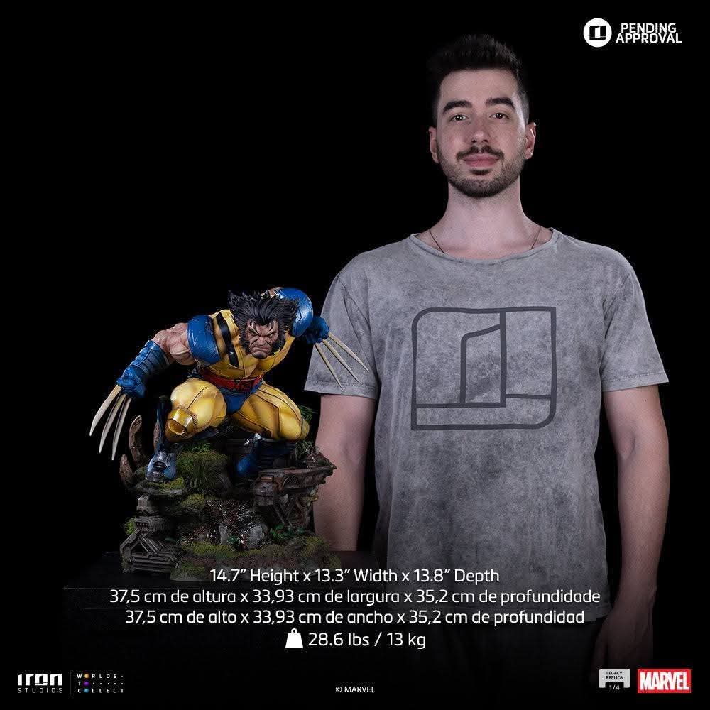 Iron Studio Wolverine - Marvel Comics - Legacy Series 1/4 Scale