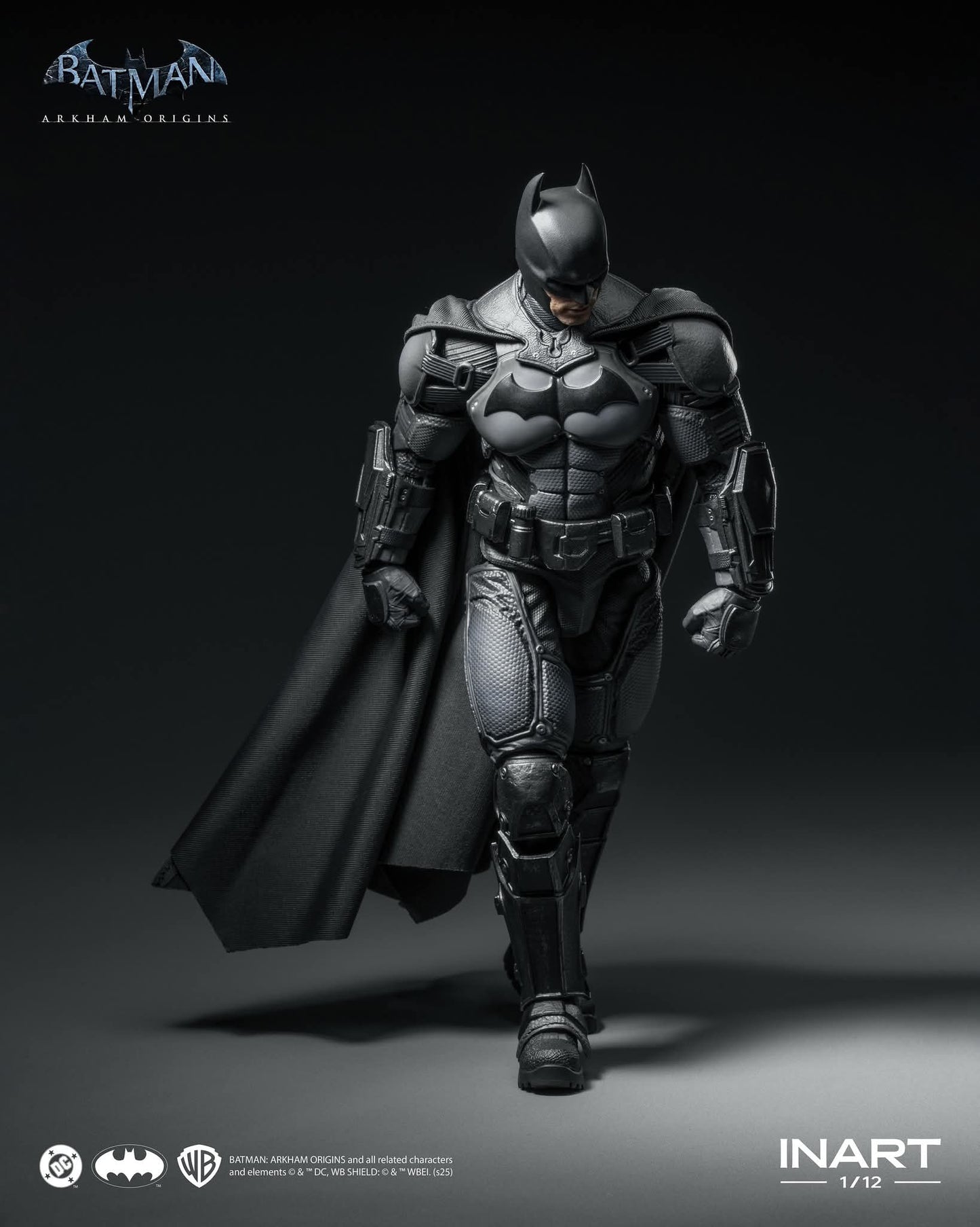 Inart 1/12 Batman: Arkham Origins - Batman Action Figure (MAG-G0003)