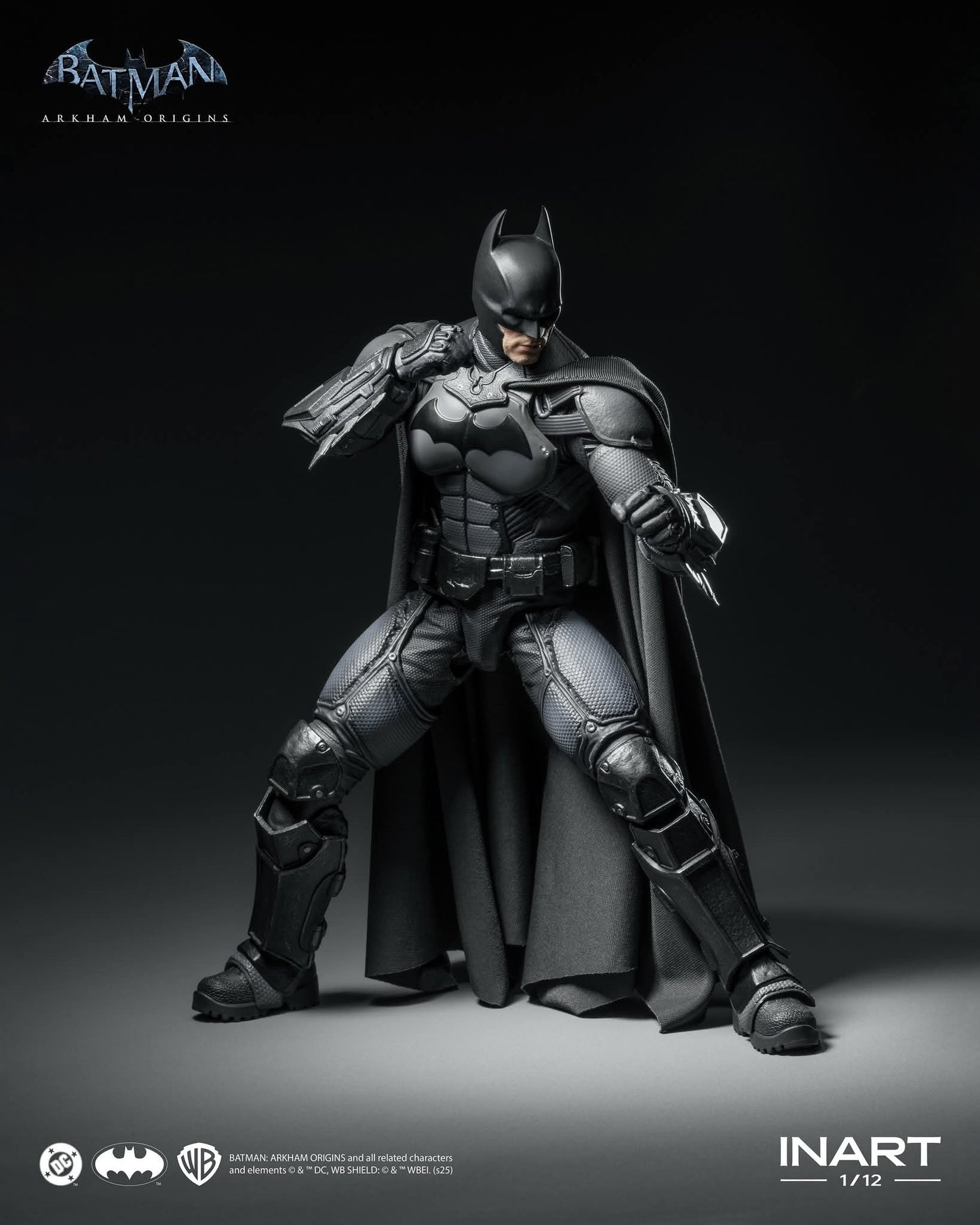 Inart 1/12 Batman: Arkham Origins - Batman Action Figure (MAG-G0003)