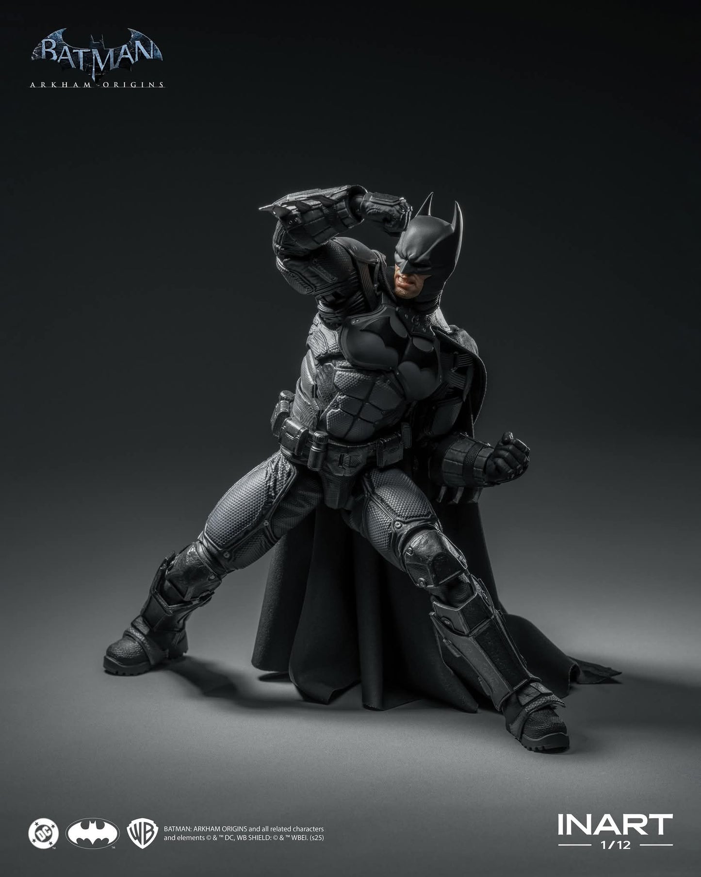 Inart 1/12 Batman: Arkham Origins - Batman Action Figure (MAG-G0003)