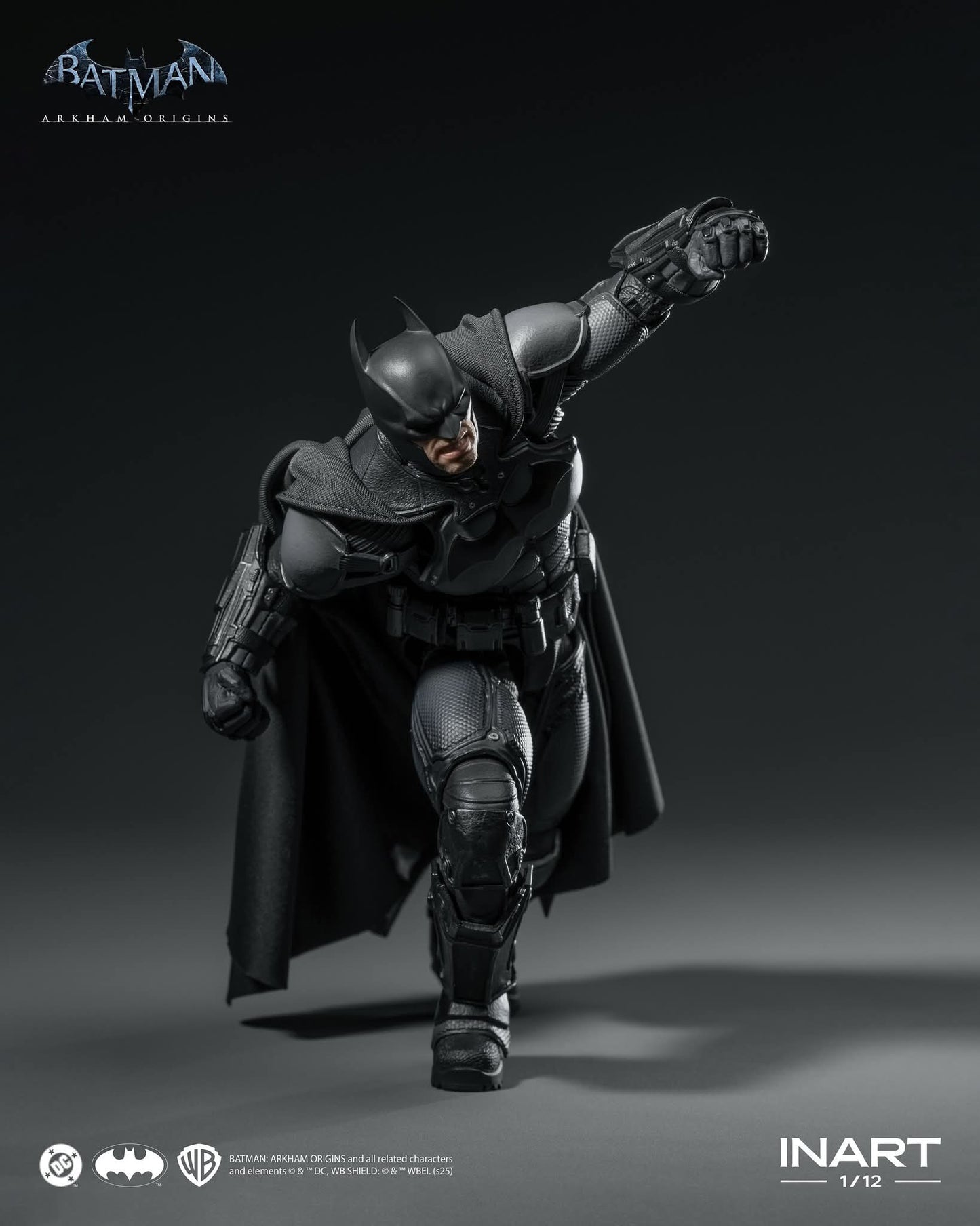 Inart 1/12 Batman: Arkham Origins - Batman Action Figure (MAG-G0003)