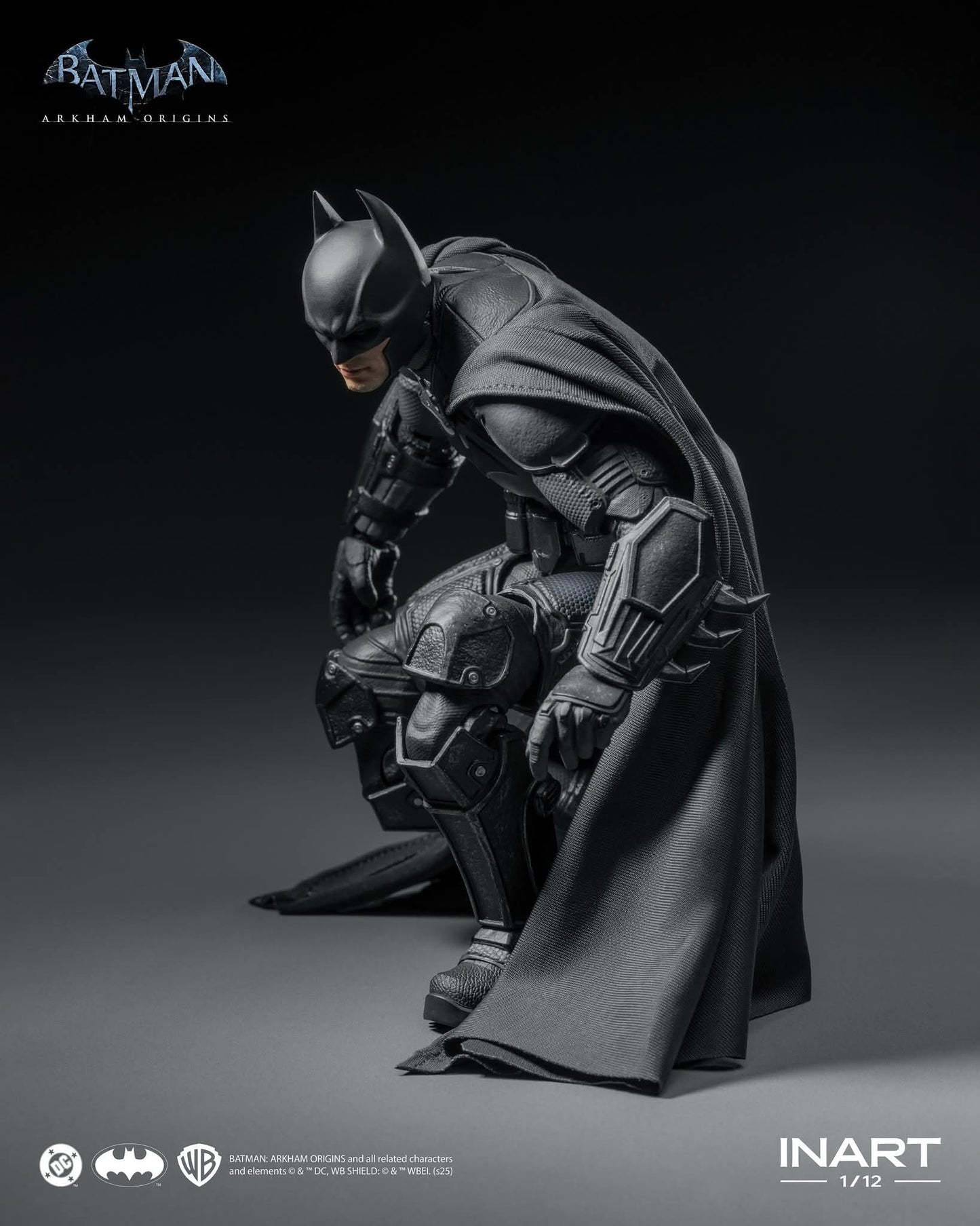 Inart 1/12 Batman: Arkham Origins - Batman Action Figure (MAG-G0003)