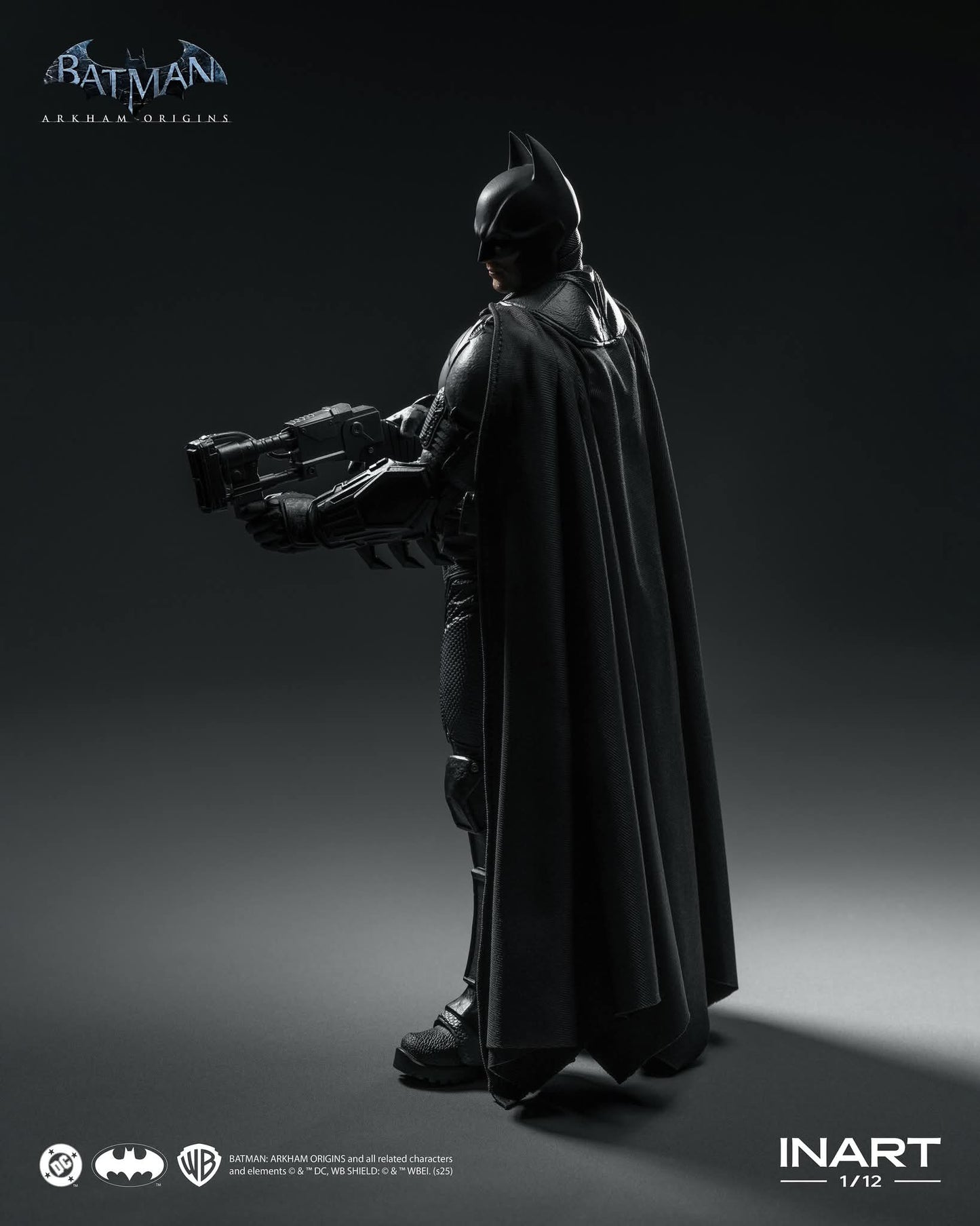 Inart 1/12 Batman: Arkham Origins - Batman Action Figure (MAG-G0003)