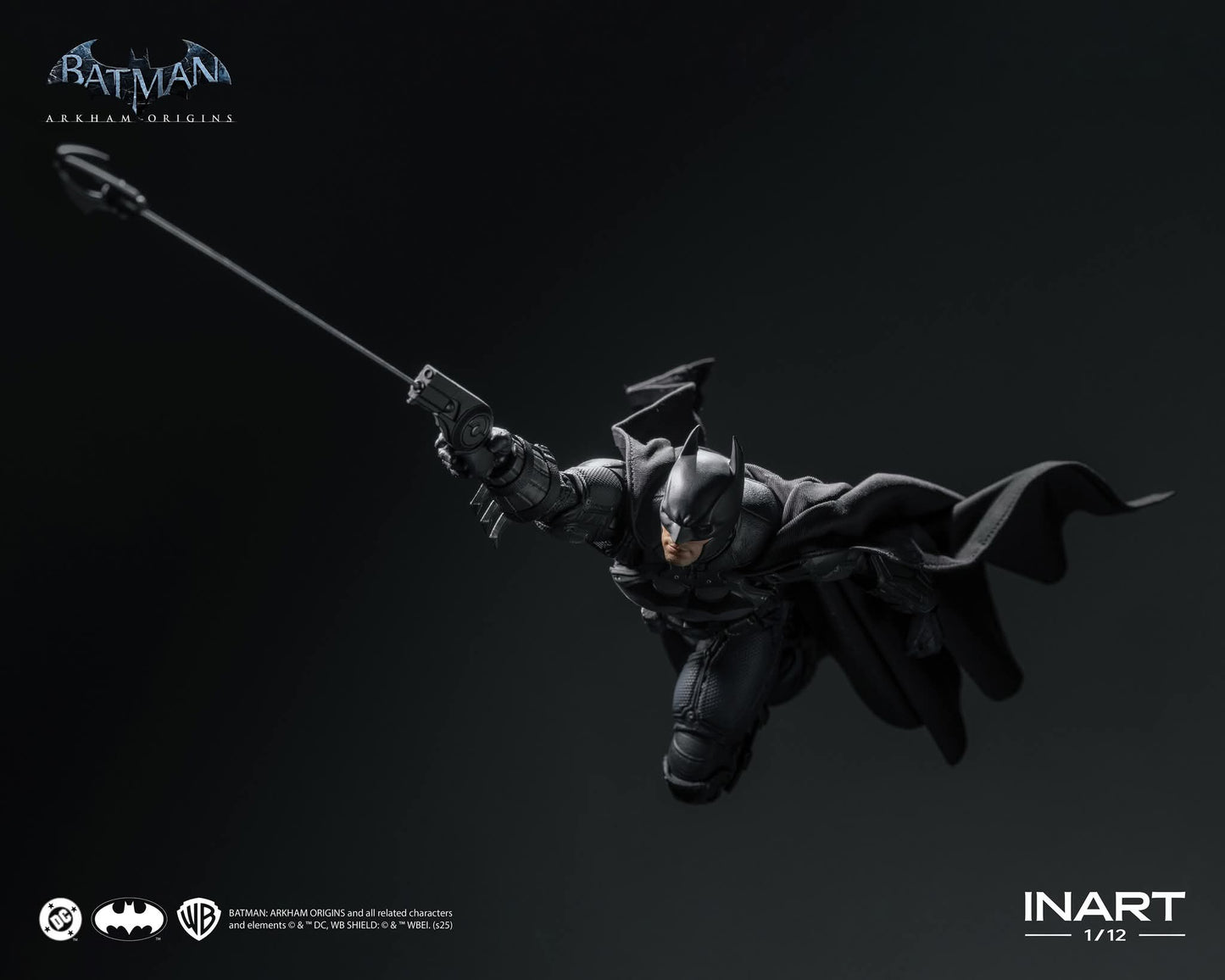 Inart 1/12 Batman: Arkham Origins - Batman Action Figure (MAG-G0003)