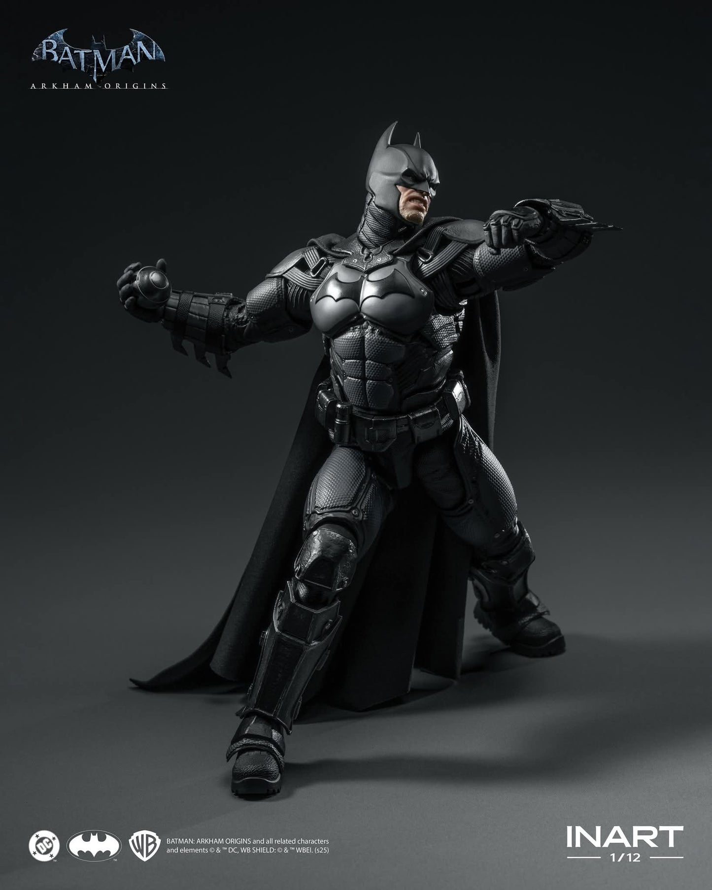 Inart 1/12 Batman: Arkham Origins - Batman Action Figure (MAG-G0003)