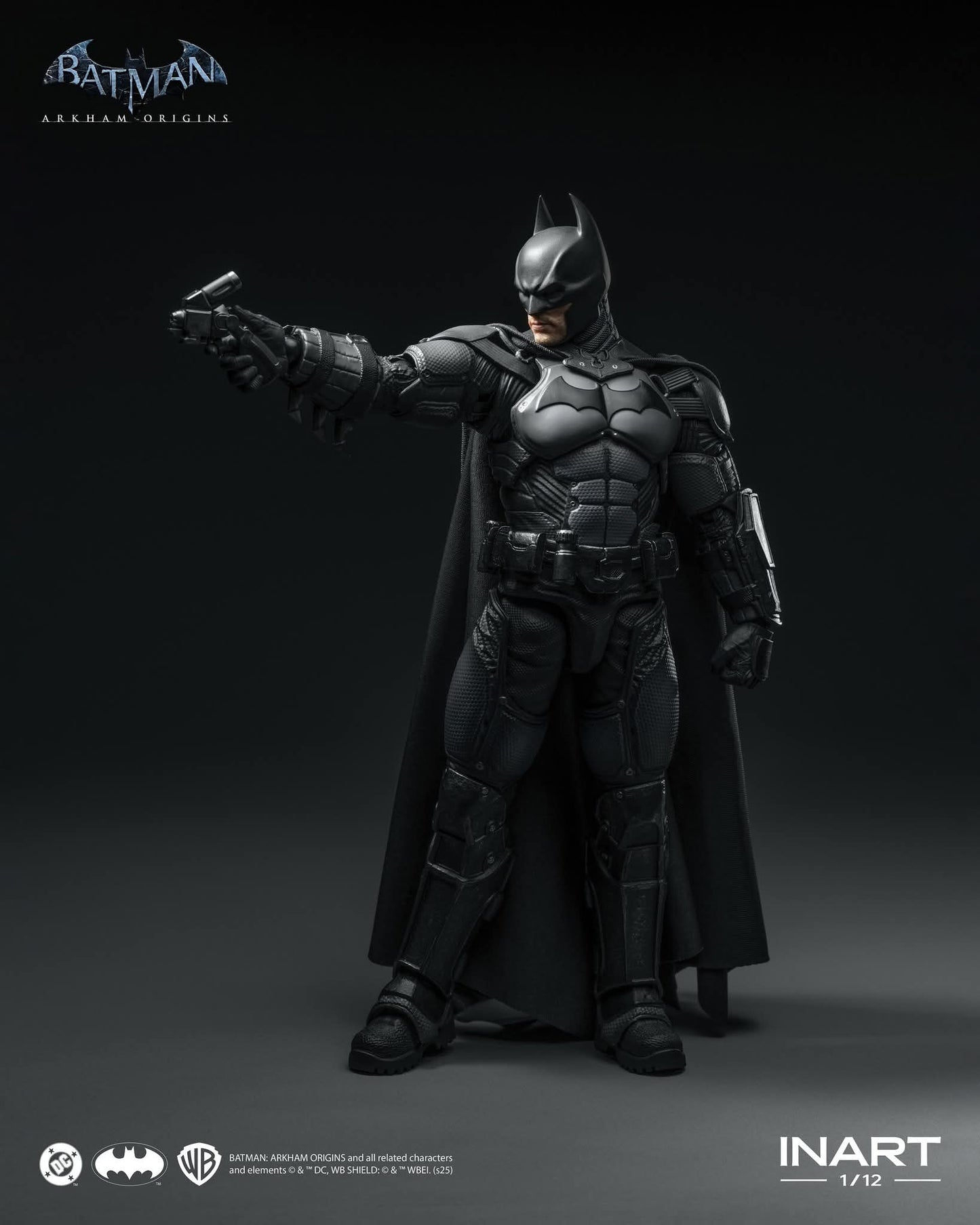 Inart 1/12 Batman: Arkham Origins - Batman Action Figure (MAG-G0003)