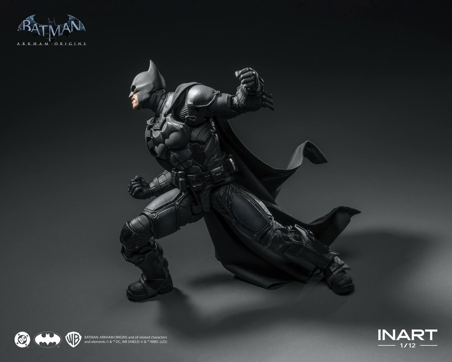 Inart 1/12 Batman: Arkham Origins - Batman Action Figure (MAG-G0003)