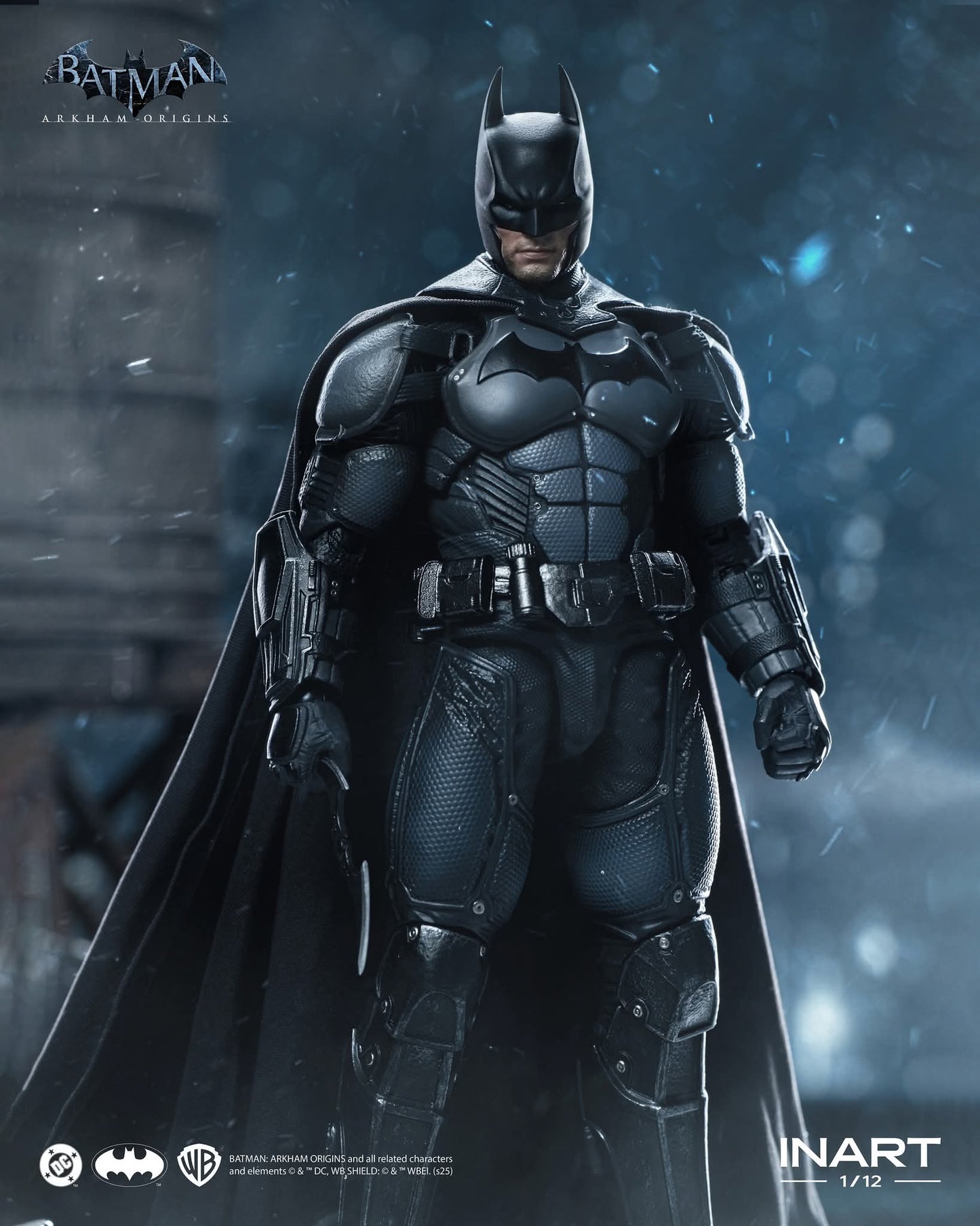 Inart 1/12 Batman: Arkham Origins - Batman Action Figure (MAG-G0003)
