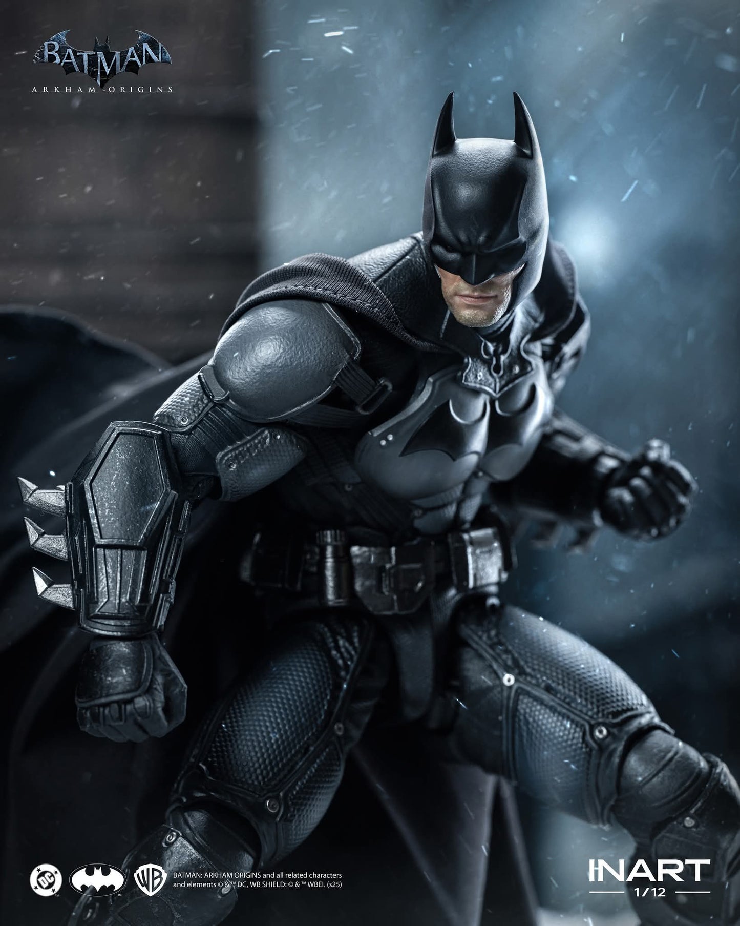 Inart 1/12 Batman: Arkham Origins - Batman Action Figure (MAG-G0003)