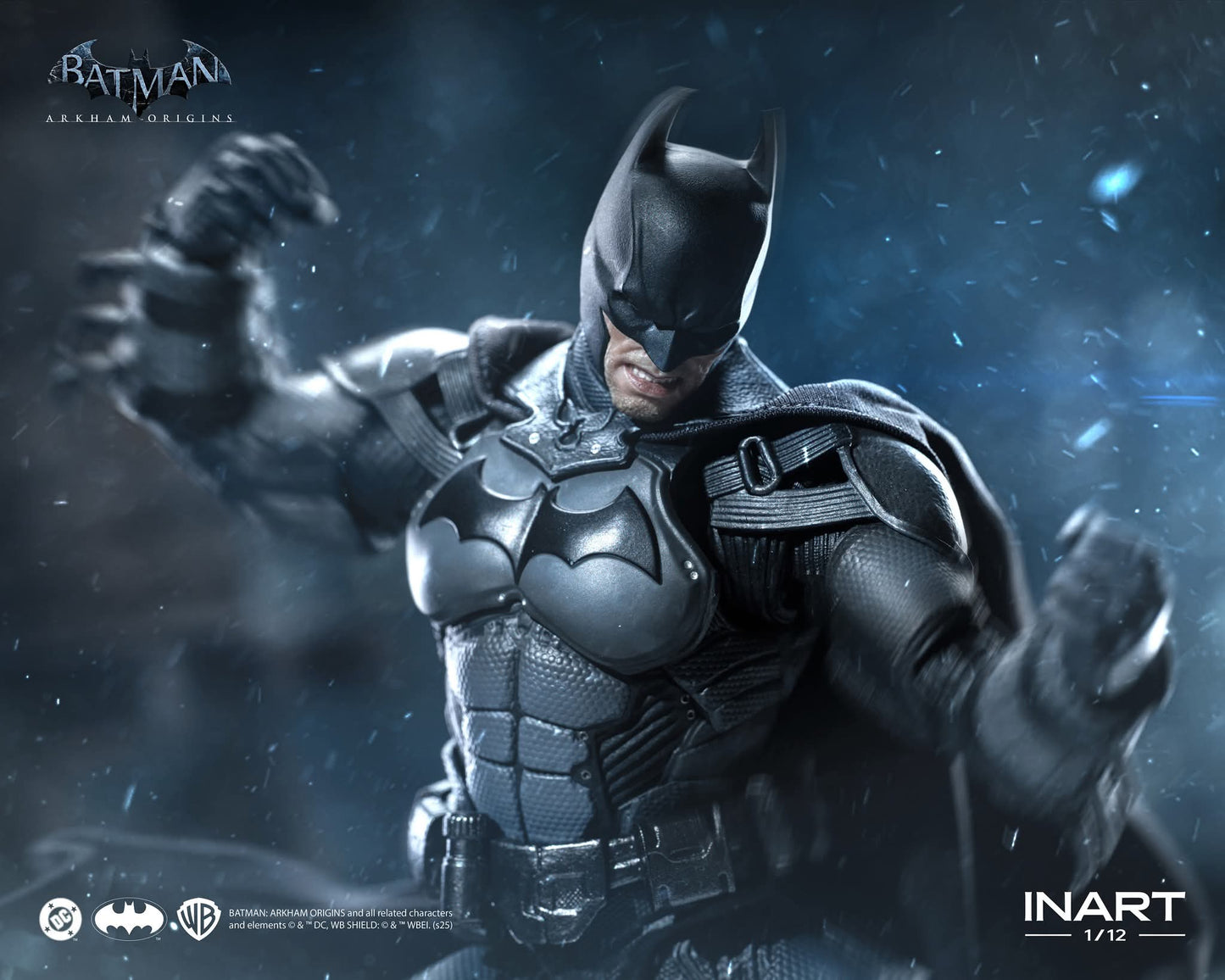 Inart 1/12 Batman: Arkham Origins - Batman Action Figure (MAG-G0003)