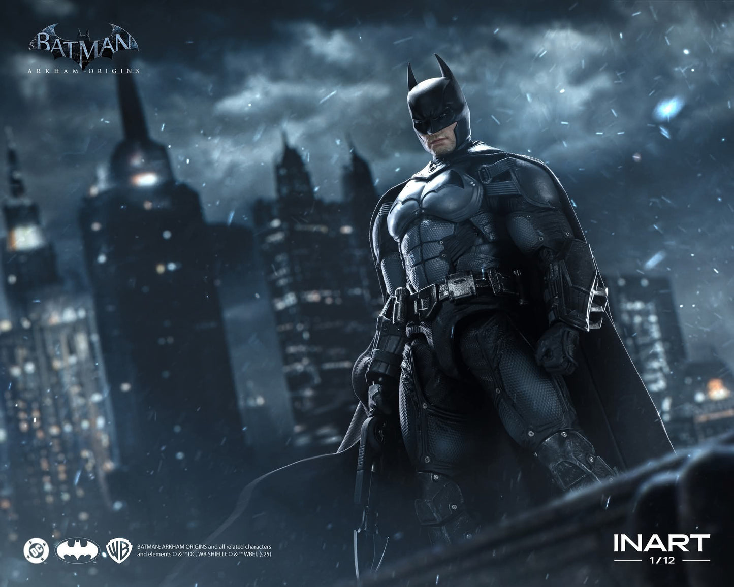 Inart 1/12 Batman: Arkham Origins - Batman Action Figure (MAG-G0003)