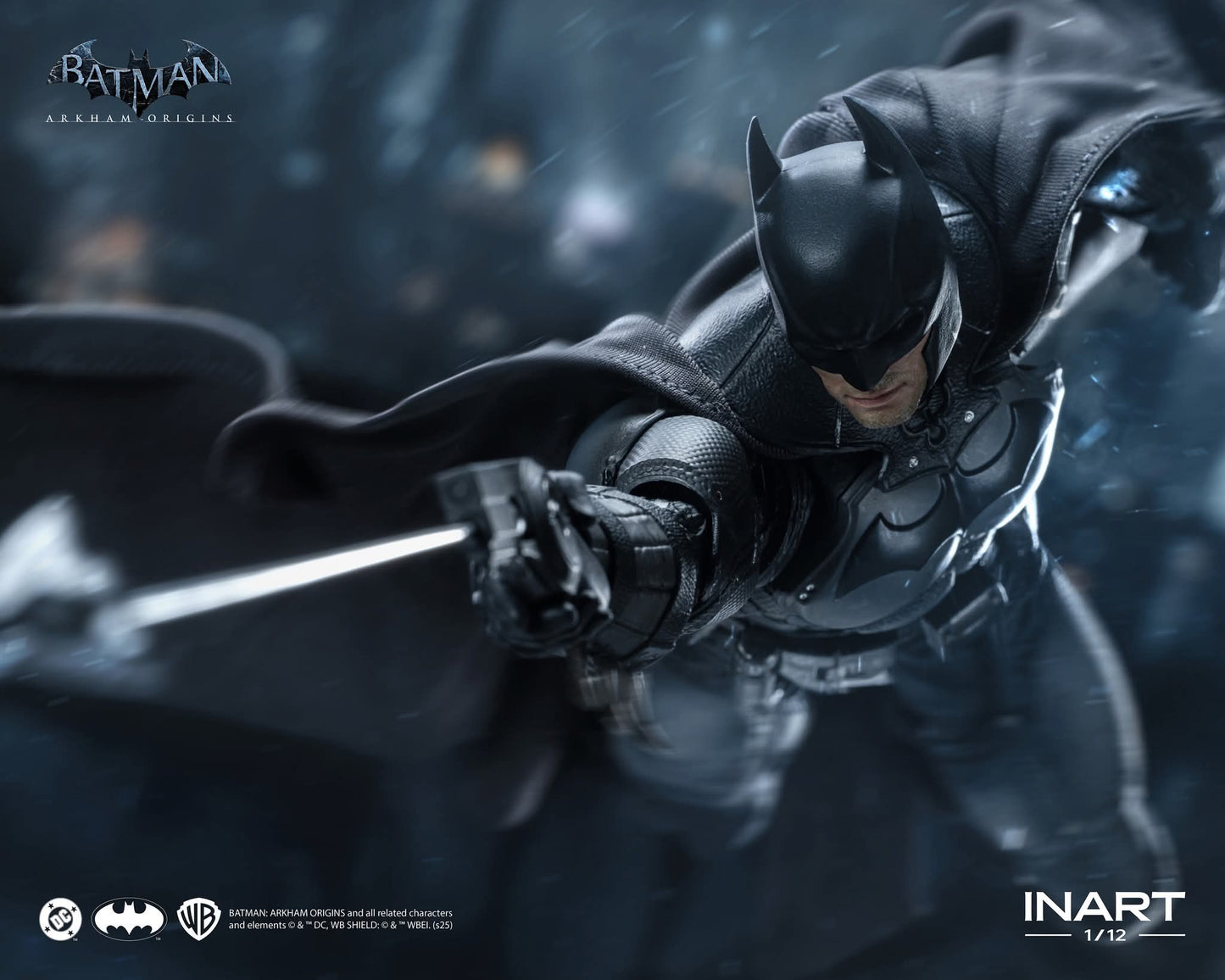 Inart 1/12 Batman: Arkham Origins - Batman Action Figure (MAG-G0003)