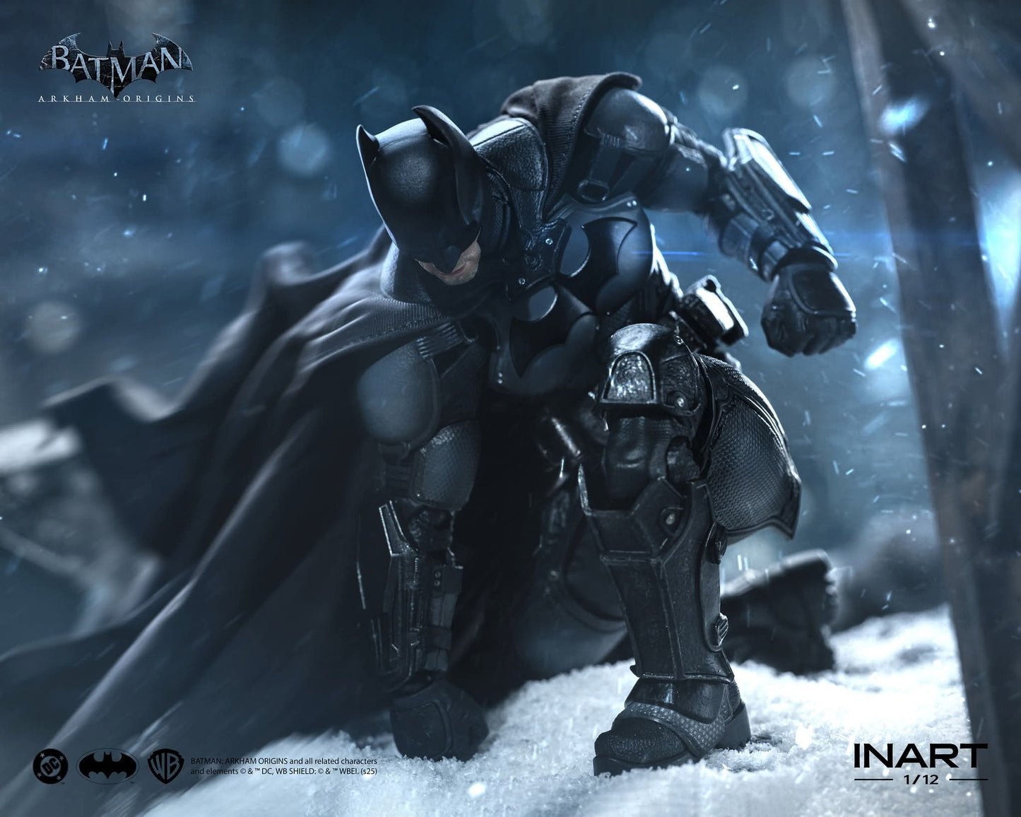 Inart 1/12 Batman: Arkham Origins - Batman Action Figure (MAG-G0003)