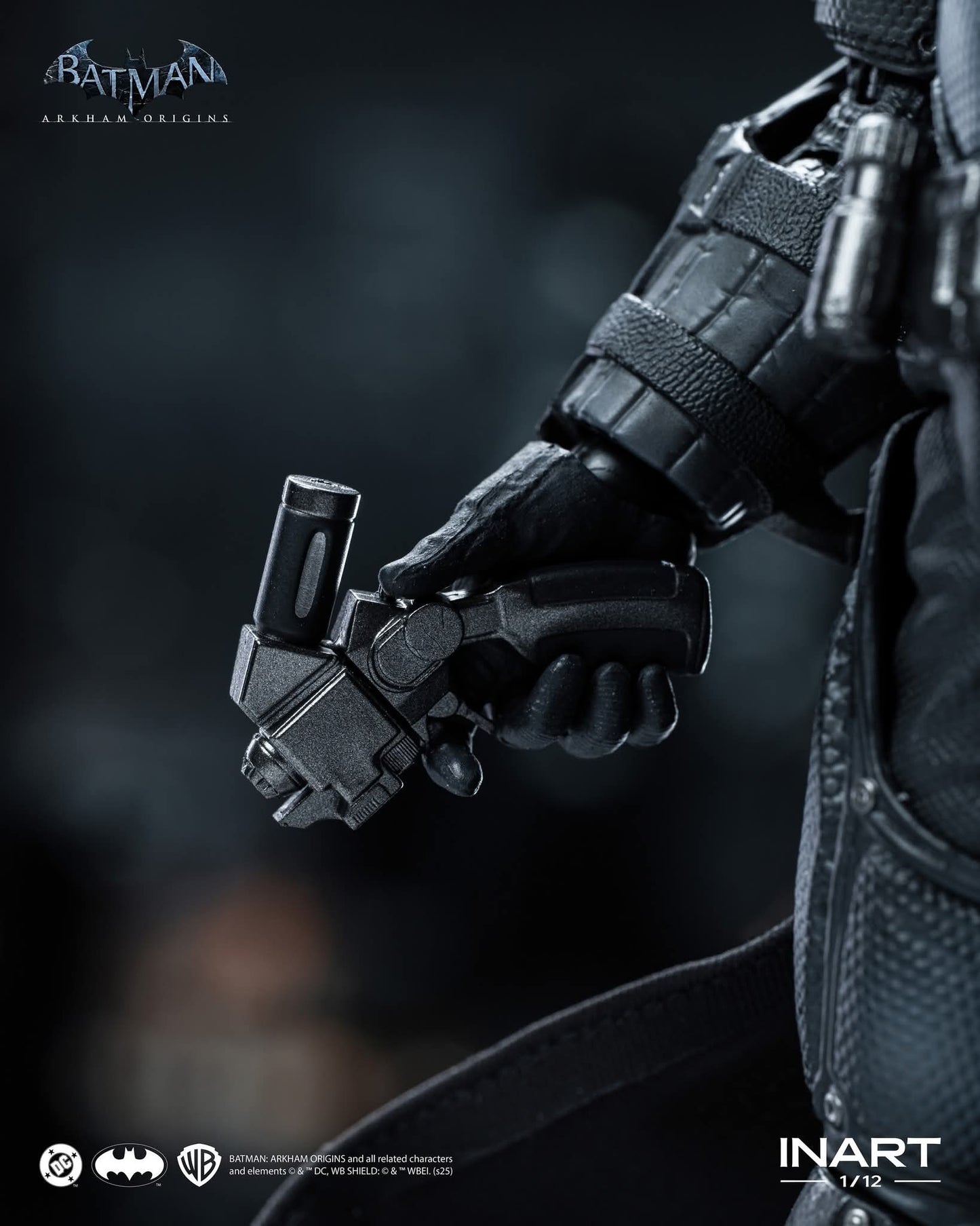Inart 1/12 Batman: Arkham Origins - Batman Action Figure (MAG-G0003)