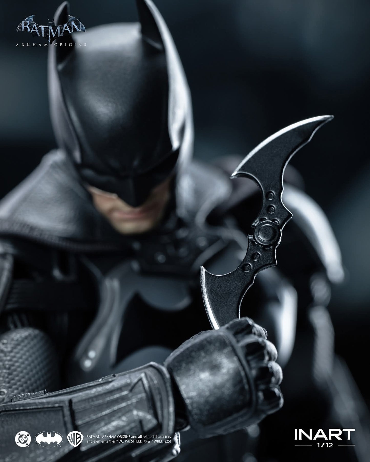 Inart 1/12 Batman: Arkham Origins - Batman Action Figure (MAG-G0003)