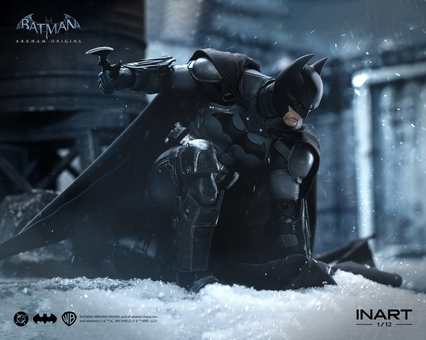 Inart 1/12 Batman: Arkham Origins - Batman Action Figure (MAG-G0003)