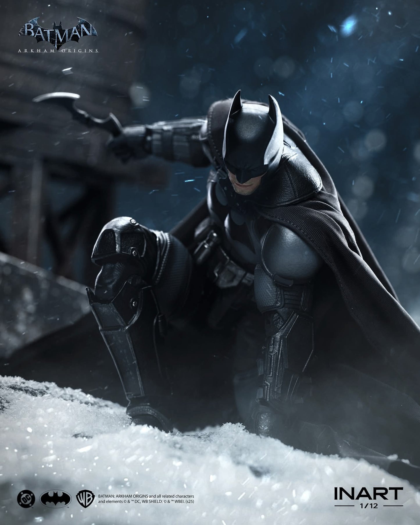 Inart 1/12 Batman: Arkham Origins - Batman Action Figure (MAG-G0003)